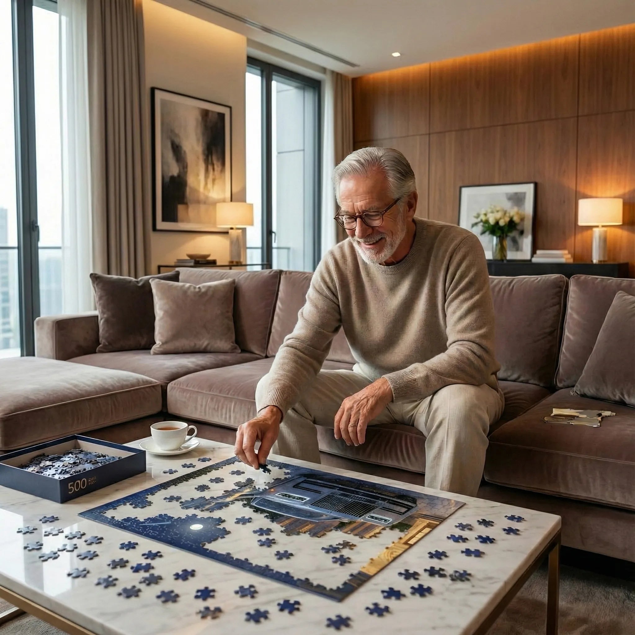 Rolls Royce Spirit of Ecstasy Puzzle