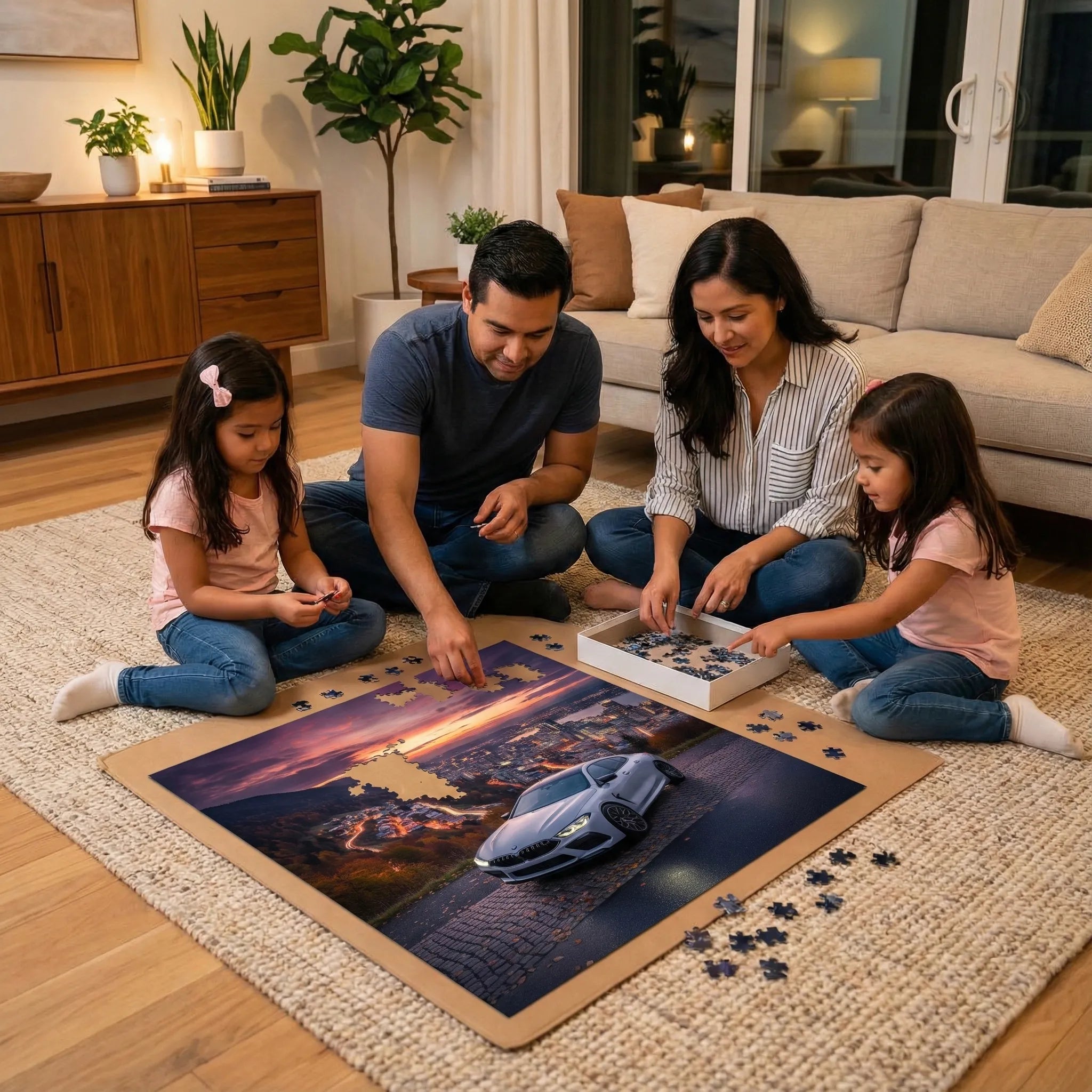 BMW Cityscape Puzzle