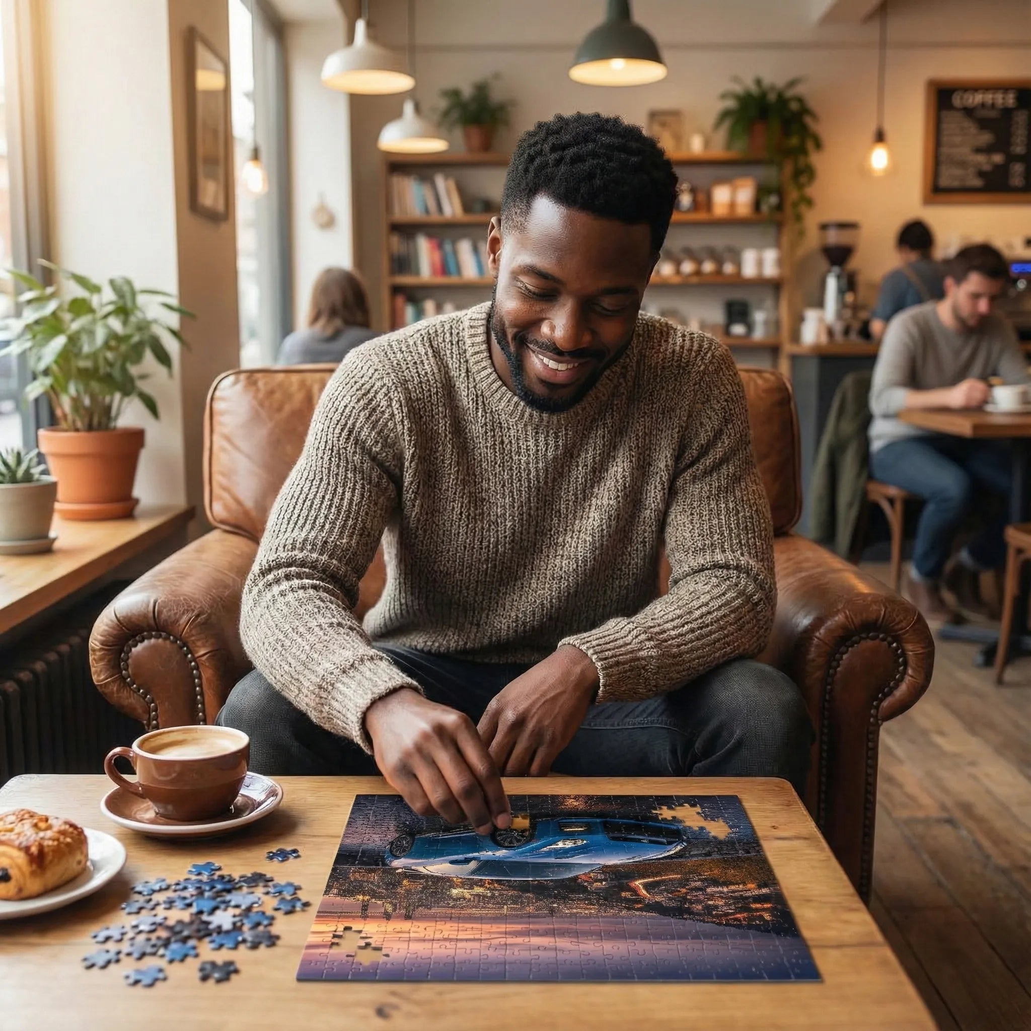 Nissan GTR Cityscape Puzzle