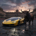 Lamborghini and Bull Puzzle