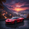LaFerrari Cityscape Puzzle