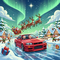 Car Kids Puzzle Racing Santa