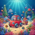 Car Kids Puzzle Under The Sea
